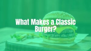 A classic juicy beef burger with a toasted sesame bun, fresh lettuce, tomato, and melted cheese, on a wooden table with a rustic background, warm and inviting lighting, realistic.