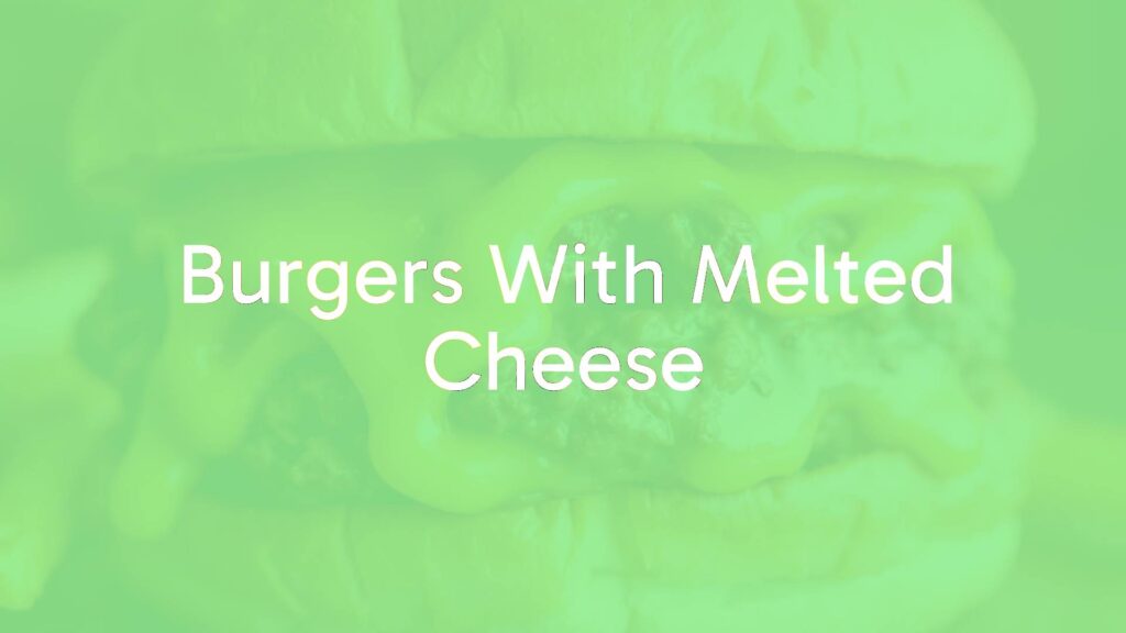 Juicy beef burger with melted cheese, golden and gooey, on a toasted bun, close-up shot, delicious and appetizing, realistic food photography.